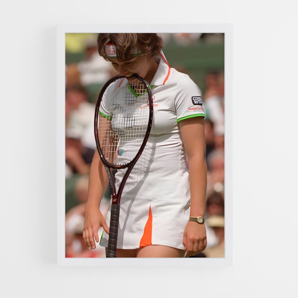 Poster Martina hingis déterminée – affiche Tennis (vue 3)